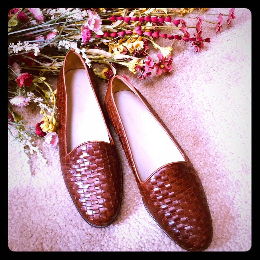 Cabin Creek woven leather loafers